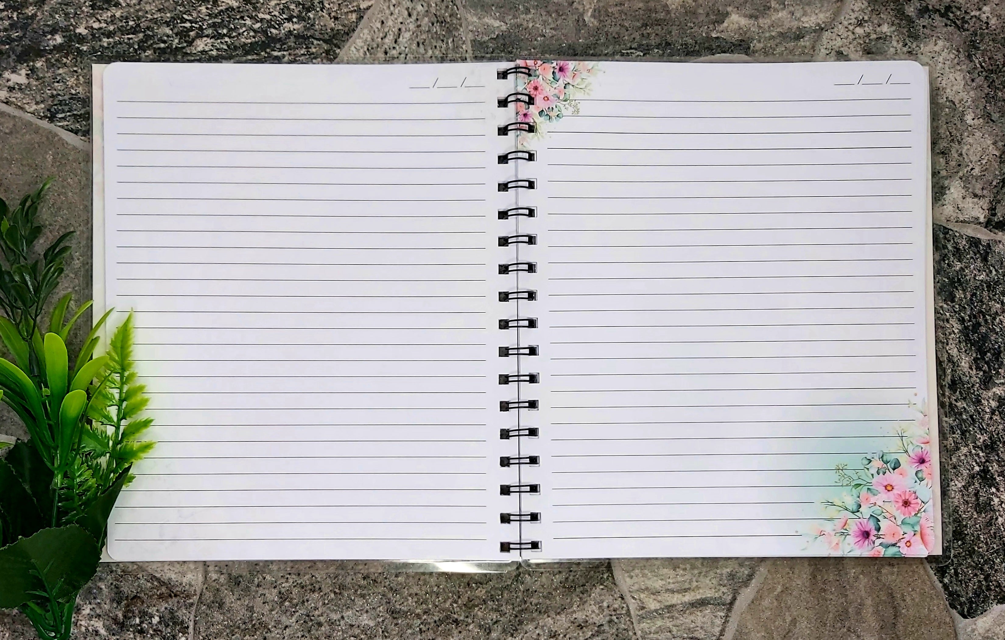 Give Yourself Time to Bloom Notebook