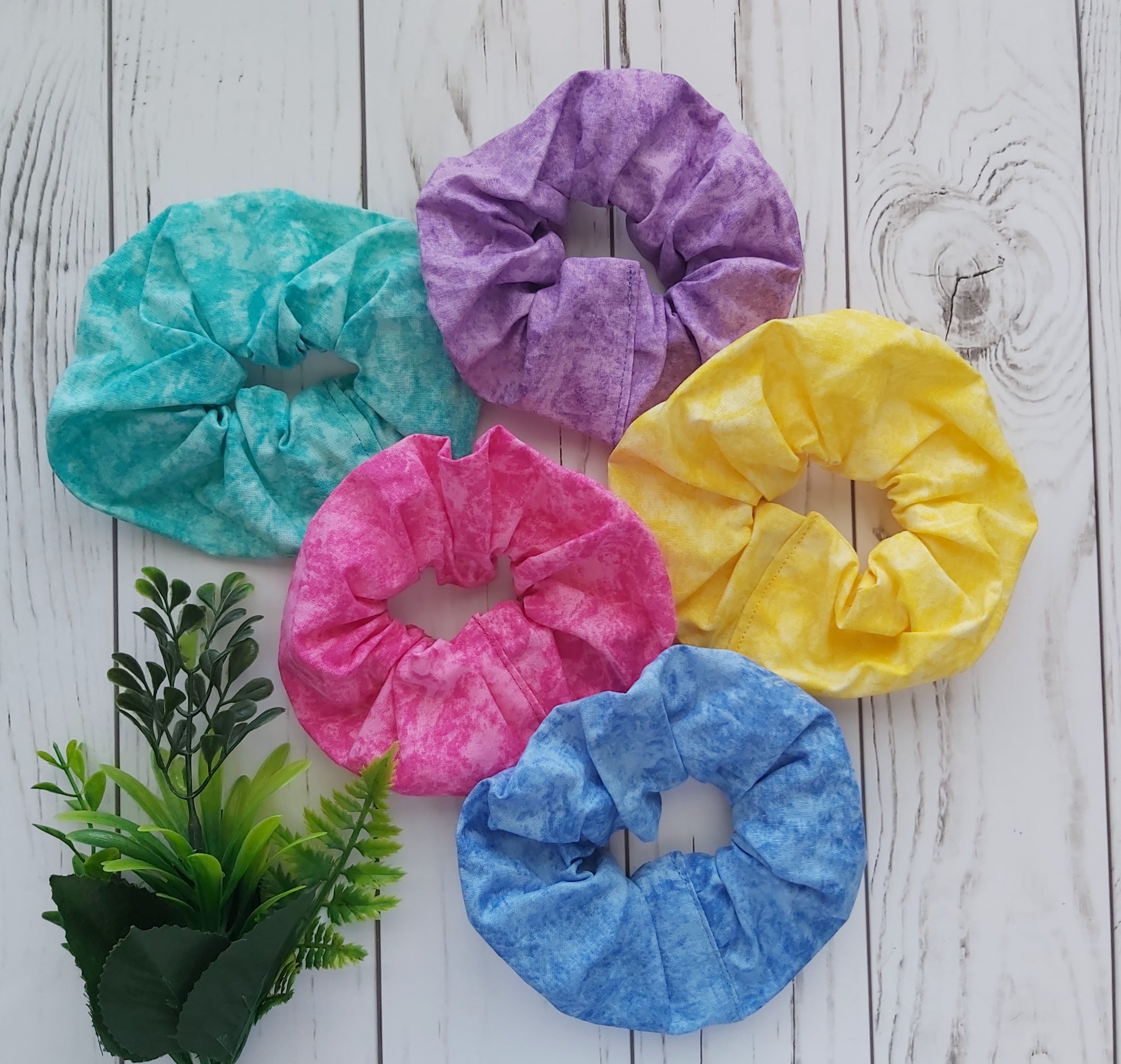Colorful Scrunchie Set