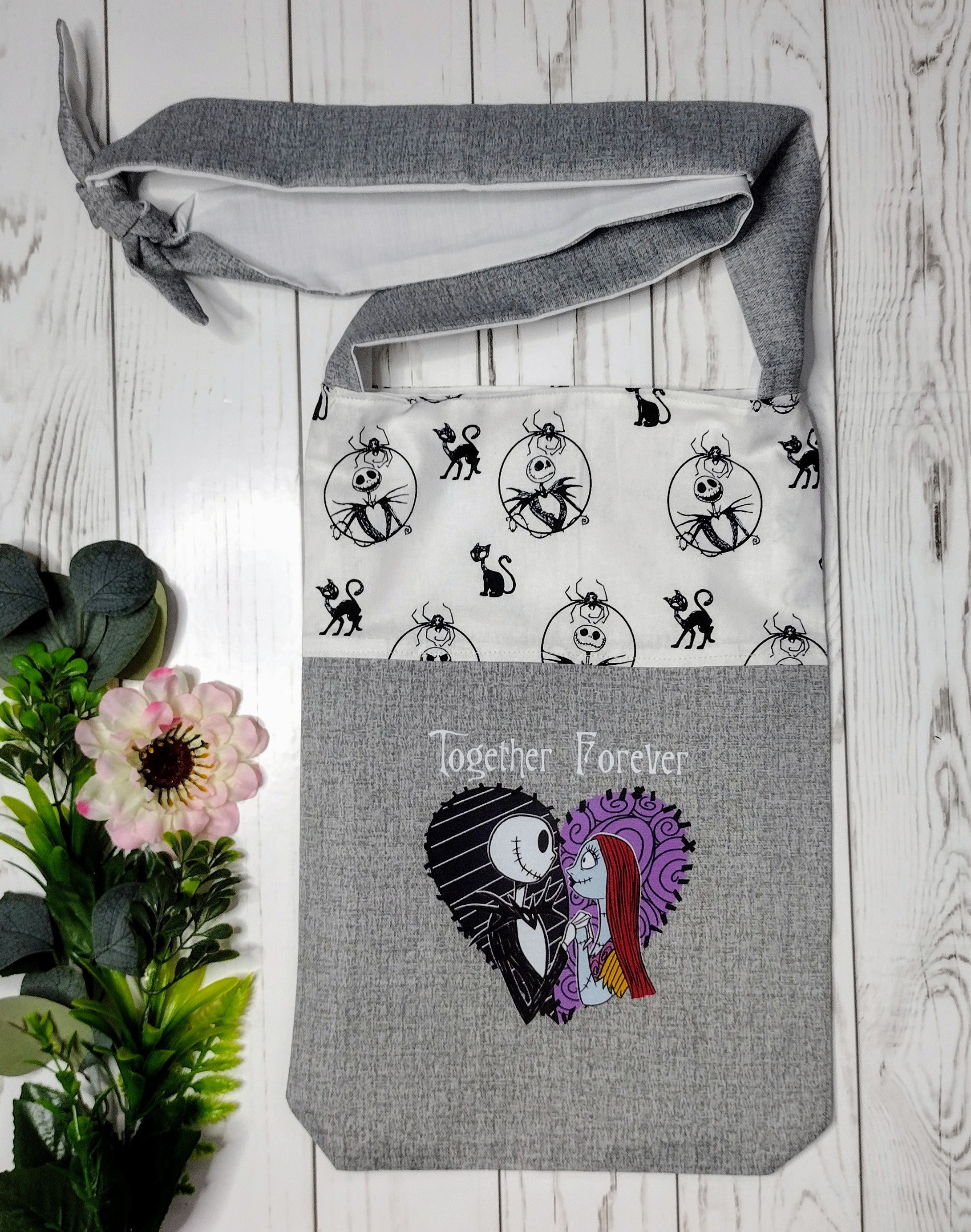 Jack Skellington Handmade Tote Bag